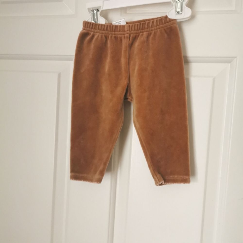 3/$15 Gymboree baby girl ribbed fleece leggins 3-6 m